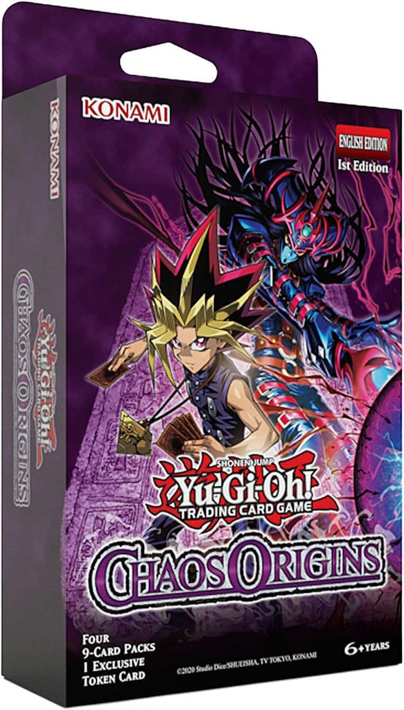 Yu-Gi-Oh! Chaos Origins 4-Pack with Token Card: $17.96