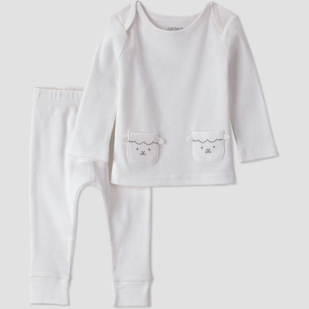Carter's Just One You Baby Lamb Top and Bottom Set 12M: $11 Carter's Just One You Baby Lamb Top and Bottom Set 12M: $11