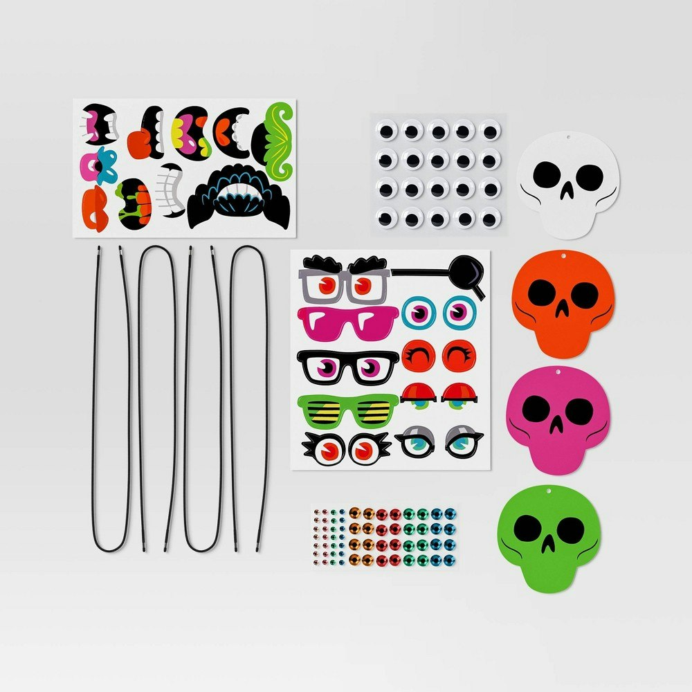 Hyde and EEK! Boutique 66-Piece Skull DIY Party Activity Kit: $5 Hyde and EEK! Boutique 66-Piece Skull DIY Party Activity Kit: $5