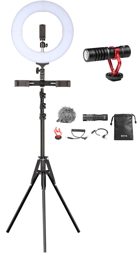 Sunpak Ultimate Vlogging Kit with Boya Cardioid Microphone: $141.99 Sunpak Ultimate Vlogging Kit with Boya Cardioid Microphone: $141.99