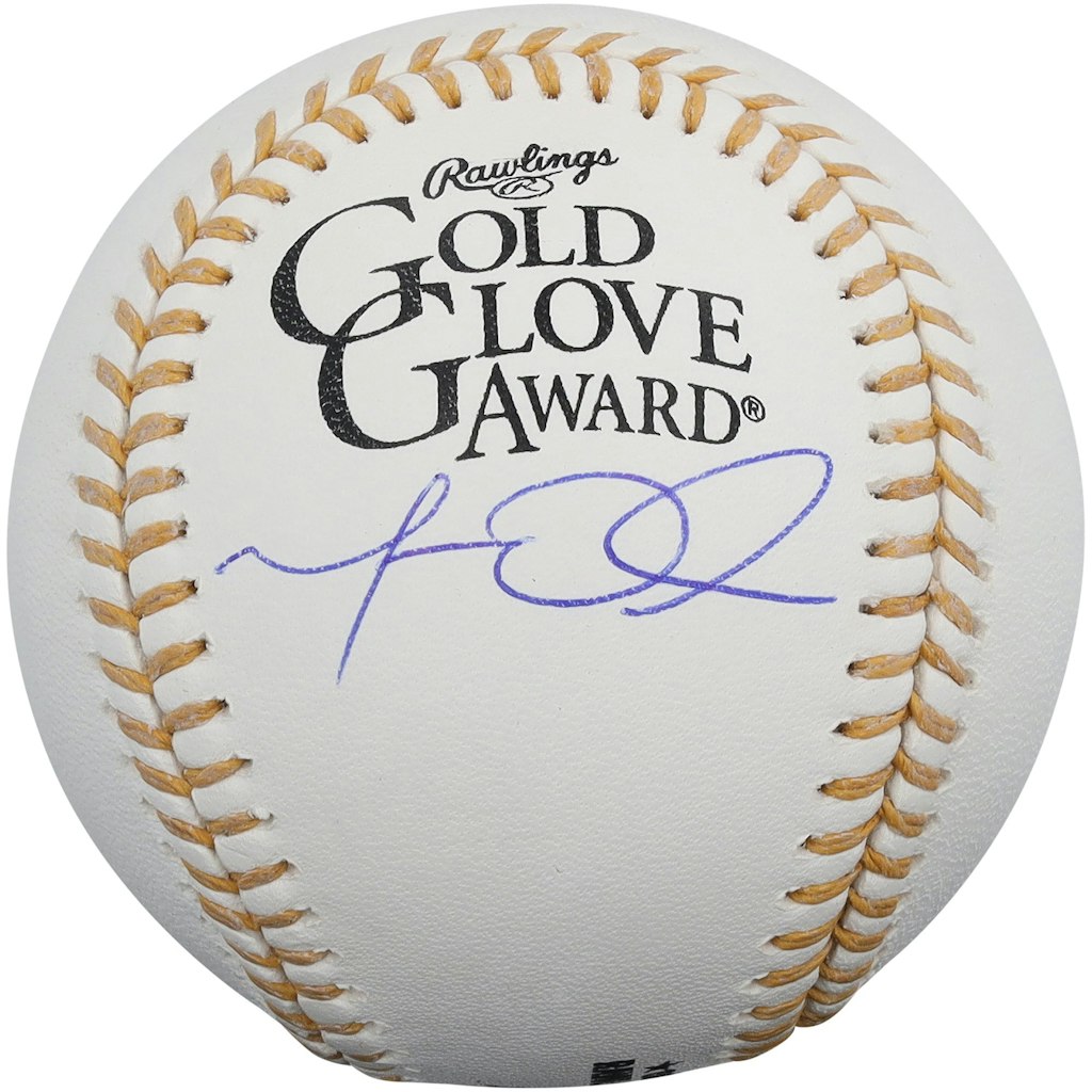 Matt Olson Autographed Atlanta Braves Gold Glove Logo Baseball: $149.99 Matt Olson Autographed Atlanta Braves Gold Glove Logo Baseball: $149.99