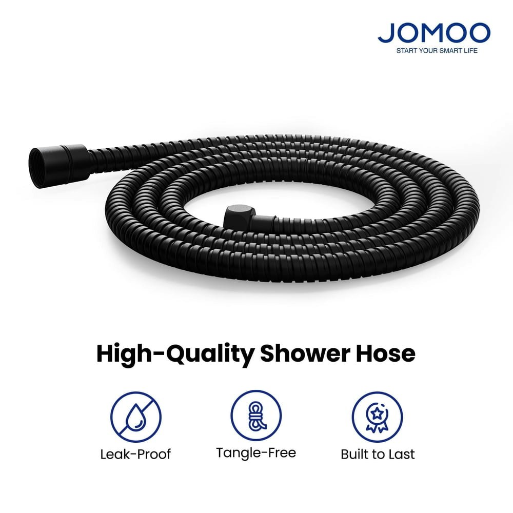 Jomoo 98-Inch Flexible Stainless Steel Shower Hose: $13.84 Jomoo 98-Inch Flexible Stainless Steel Shower Hose: $13.84