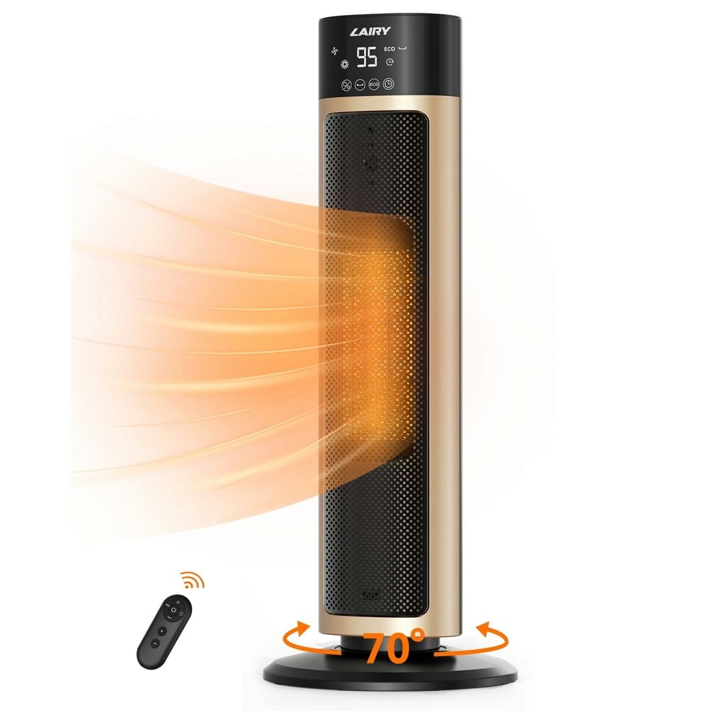 Lairy 1,500W 24-Inch Electric Tower Heater: $56.99