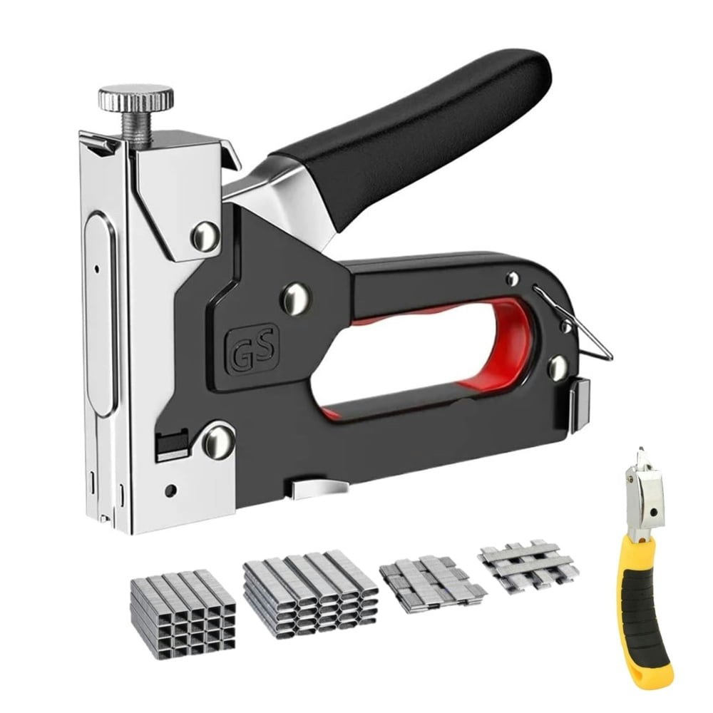 Behome 4-in-1 Heavy Duty Staple Gun with 4,000 Staples: $15.99