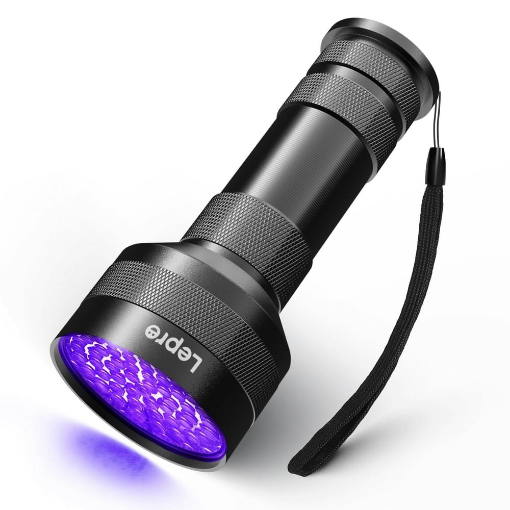 Lepro 51 LED UV Flashlight: $10.99 Lepro 51 LED UV Flashlight: $10.99