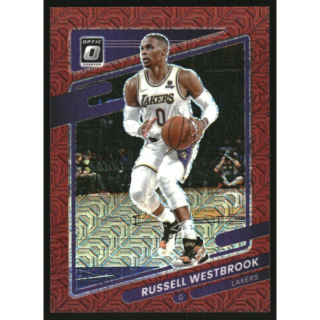 2021-22 Donruss Optic Choice Red Russell Westbrook Trading Card: $13.50 2021-22 Donruss Optic Choice Red Russell Westbrook Trading Card: $13.50