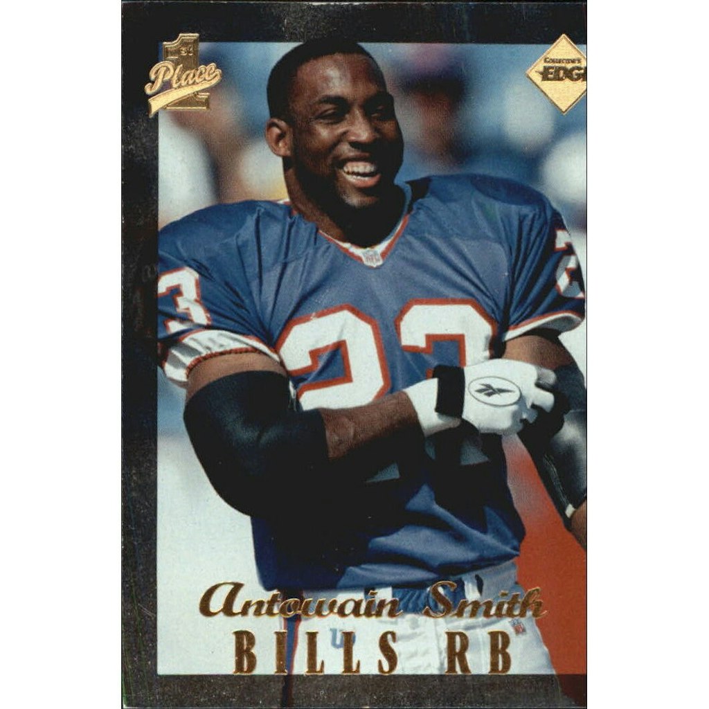 1998 Collector's Edge First Place Antowain Smith Silver 50-Point Card #194: $20 1998 Collector's Edge First Place Antowain Smith Silver 50-Point Card #194: $20