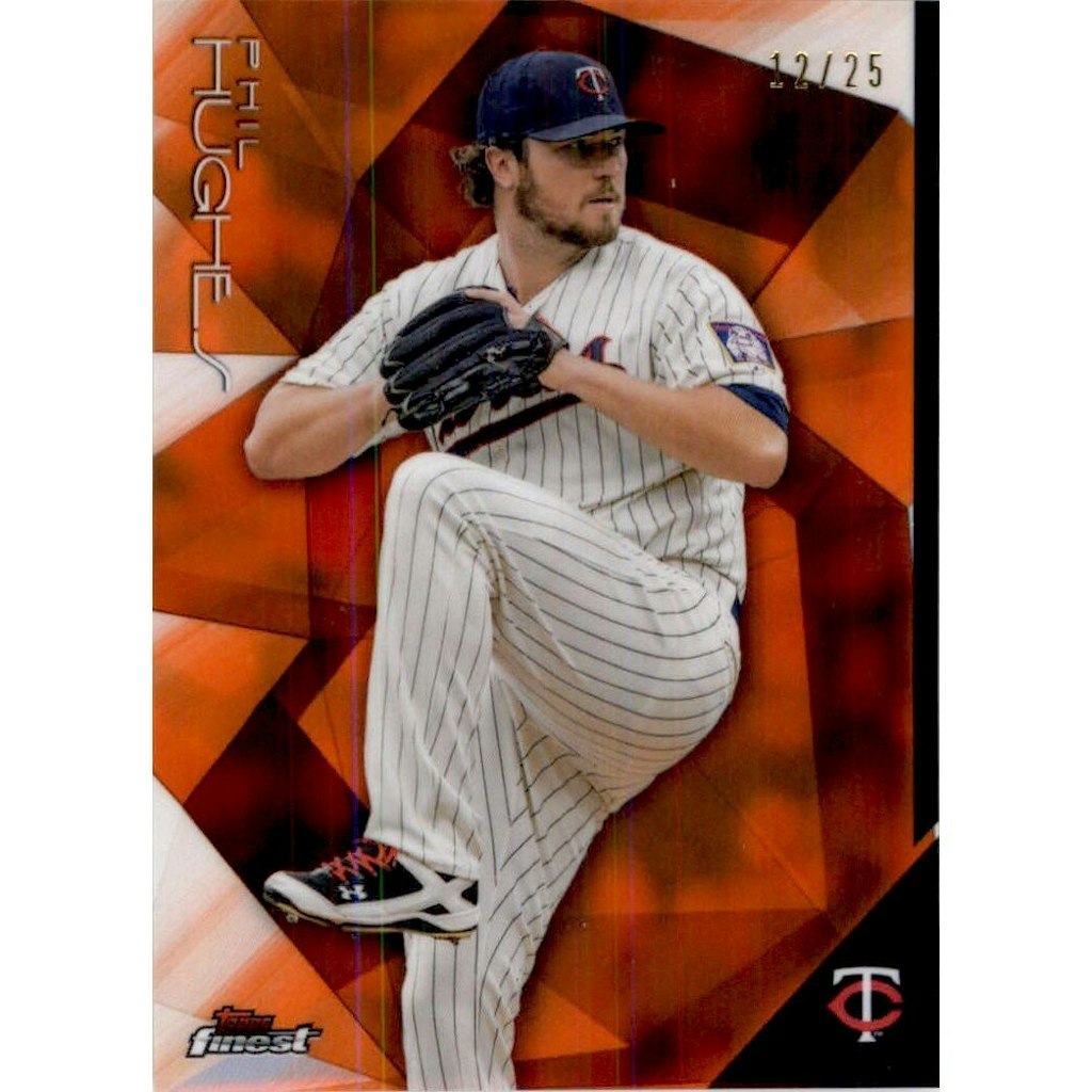 2015 Finest Orange Refractor Phil Hughes Card #66: $10 2015 Finest Orange Refractor Phil Hughes Card #66: $10
