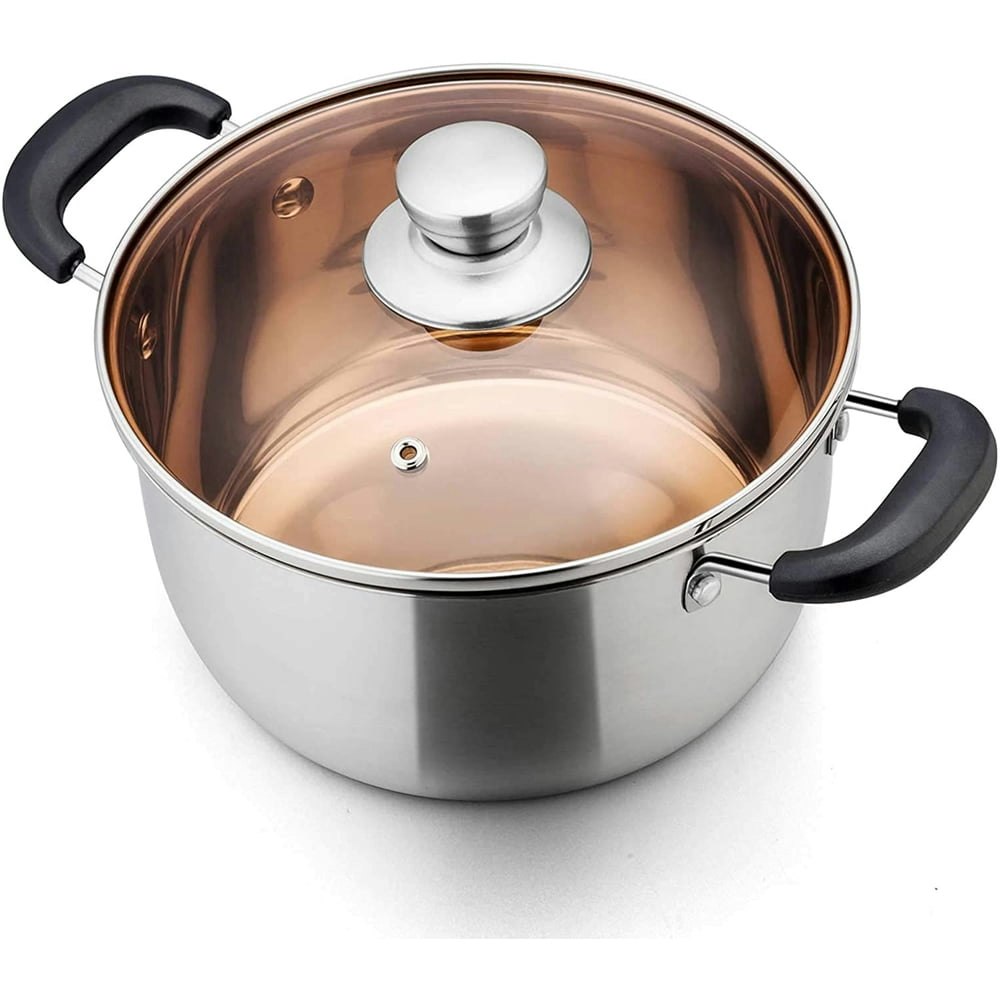 Vesteel 6-Quart Stainless Steel Stock Pot: $22.99 Vesteel 6-Quart Stainless Steel Stock Pot: $22.99