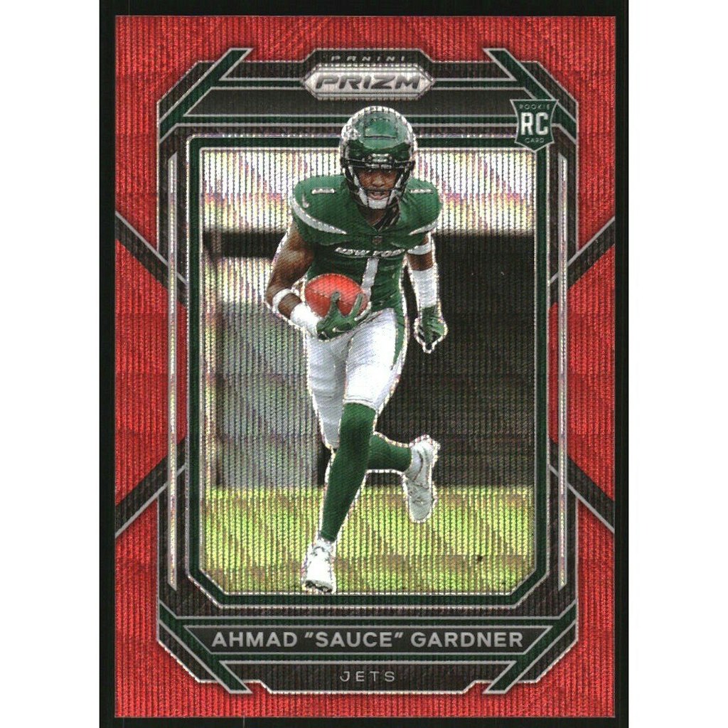 2022 Panini Prizm Ahmad Gardner Prizms Red Wave Card #341: $54 2022 Panini Prizm Ahmad Gardner Prizms Red Wave Card #341: $54