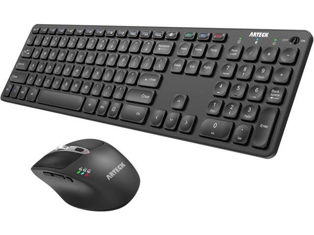 Arteck Full Size Wireless Bluetooth Keyboard and Ergonomic Mouse Set: $109.39 Arteck Full Size Wireless Bluetooth Keyboard and Ergonomic Mouse Set: $109.39