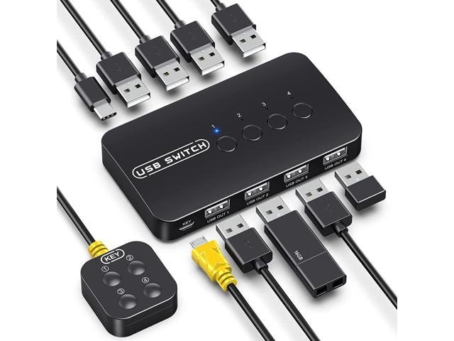 USB 2.0 4-Computer Peripheral Switcher: $39.62 USB 2.0 4-Computer Peripheral Switcher: $39.62