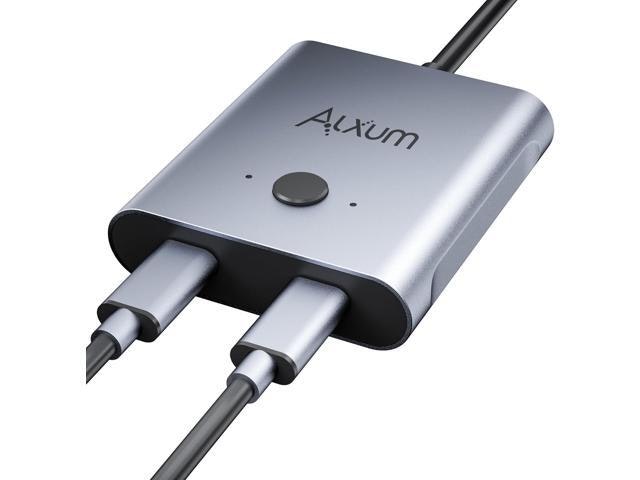 Alxum 8K USB-C Bi-Directional Switcher: $61.15 Alxum 8K USB-C Bi-Directional Switcher: $61.15