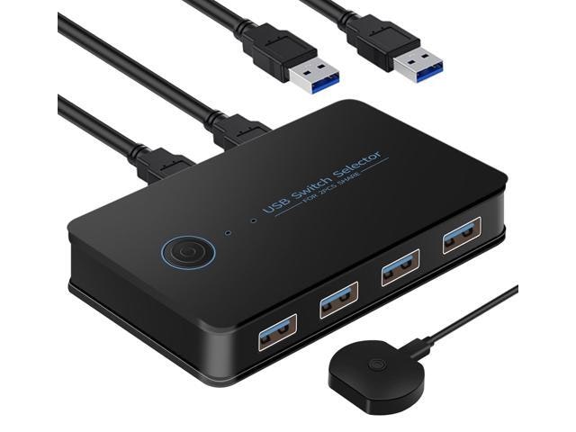 USB 3.0 2-Computer 4-Port KVM Switch Selector: $21.90 USB 3.0 2-Computer 4-Port KVM Switch Selector: $21.90