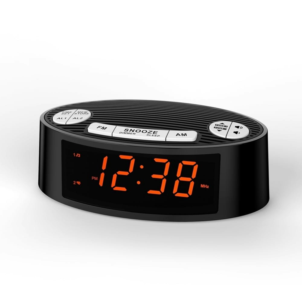 iTOMA CKS3301U AM/FM Alarm Clock Radio: $11.69