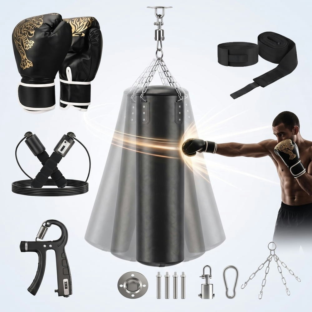 Ezby 4-Foot Unfilled Punching Bag: $37.99 Ezby 4-Foot Unfilled Punching Bag: $37.99