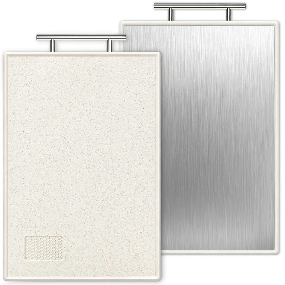Tinana 16x10-inch Stainless Steel Cutting Board: $17.99 Tinana 16x10-inch Stainless Steel Cutting Board: $17.99