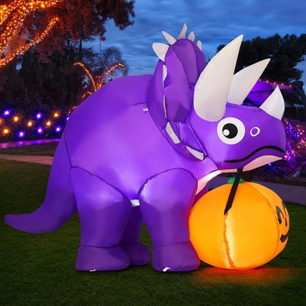 Goosh 5-Foot Inflatable Halloween Dinosaur: $35.99 Goosh 5-Foot Inflatable Halloween Dinosaur: $35.99