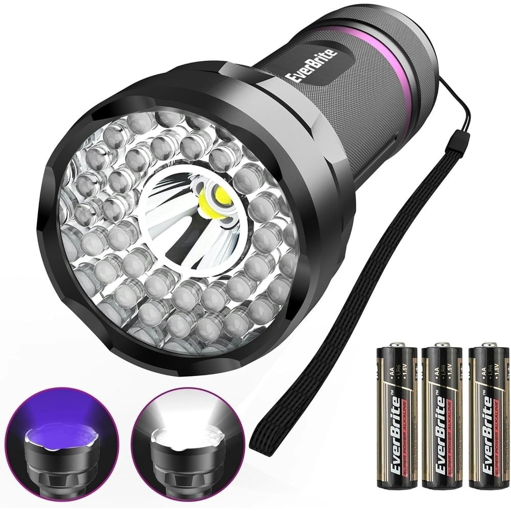 EverBrite 2-in-1 UV and White LED Flashlight: $13.49 EverBrite 2-in-1 UV and White LED Flashlight: $13.49
