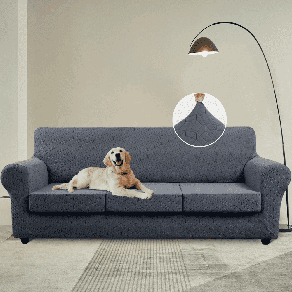 Sanmadrola 4-Piece High-Stretch Couch Cover Set: $38.99 Sanmadrola 4-Piece High-Stretch Couch Cover Set: $38.99