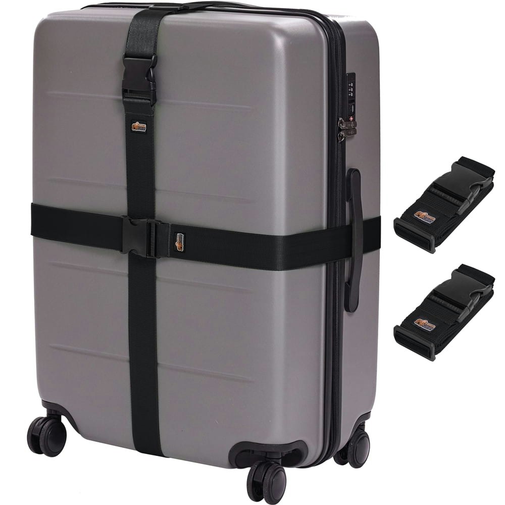 Gorilla Grip Adjustable Luggage Straps 2-Pack: $9.77