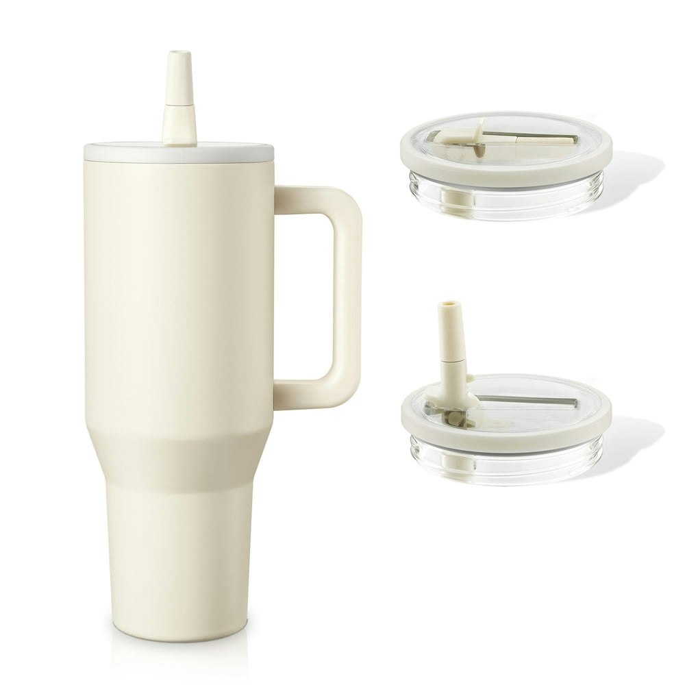 Coliware 40oz Vacuum-Insulated Tumbler with Straw: $14.99 Coliware 40oz Vacuum-Insulated Tumbler with Straw: $14.99