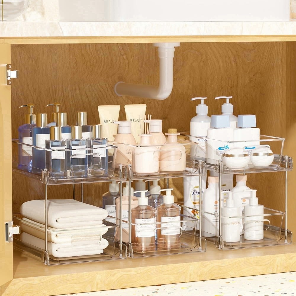 Sindcom 2-Tier Bathroom Storage Organizer 3-Pack: $22.49 Sindcom 2-Tier Bathroom Storage Organizer 3-Pack: $22.49