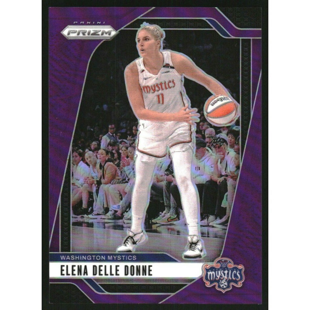 2024 Panini Prizm WNBA Elena Delle Donne Purple Prizm Card #7: $18 2024 Panini Prizm WNBA Elena Delle Donne Purple Prizm Card #7: $18