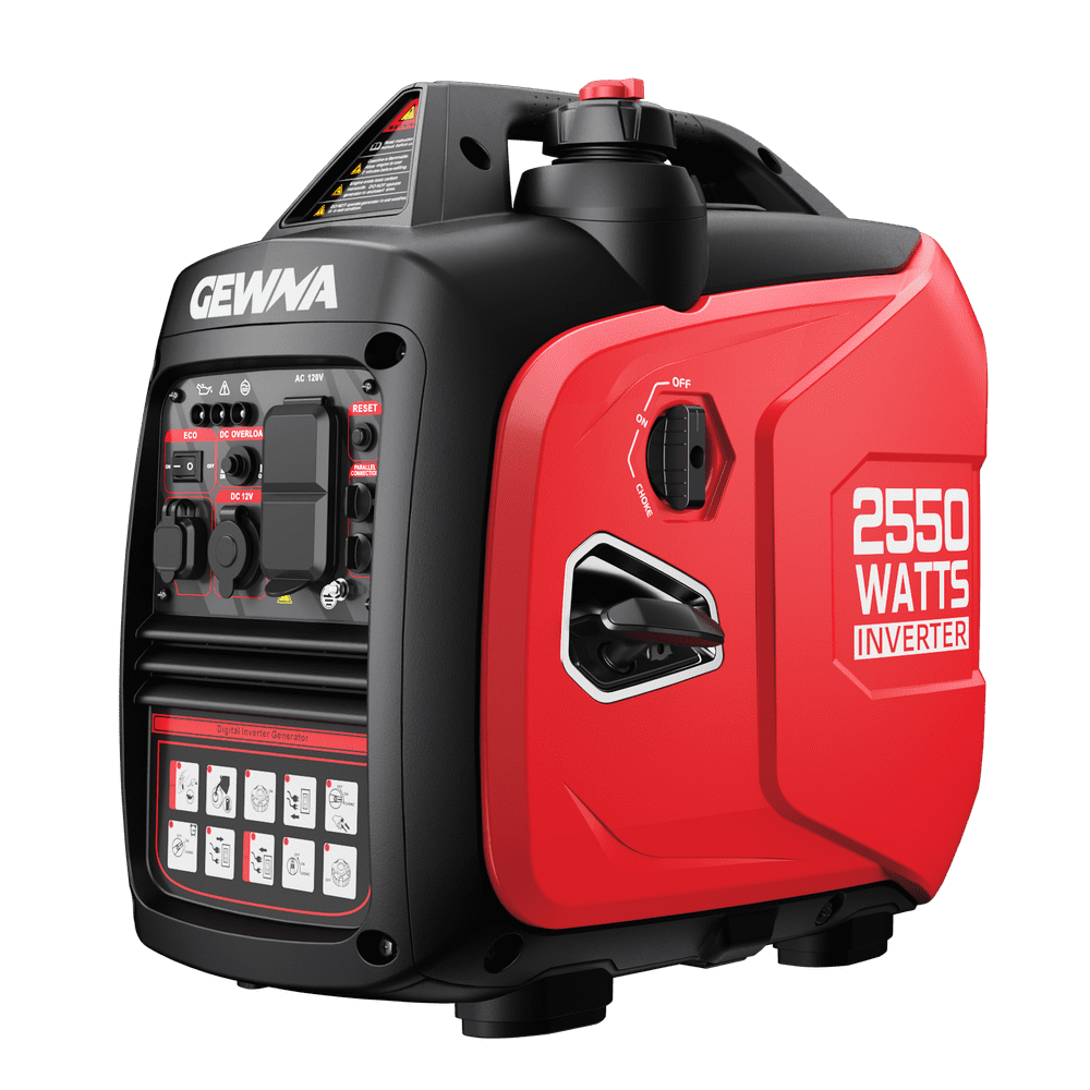 Gewna 2,550W Portable Gas Inverter Generator: $279.99 Gewna 2,550W Portable Gas Inverter Generator: $279.99