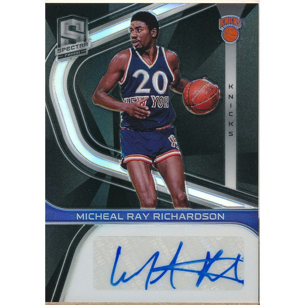 2019-20 Panini Spectra Micheal Ray Richardson Signed Trading Card: $10.80 2019-20 Panini Spectra Micheal Ray Richardson Signed Trading Card: $10.80