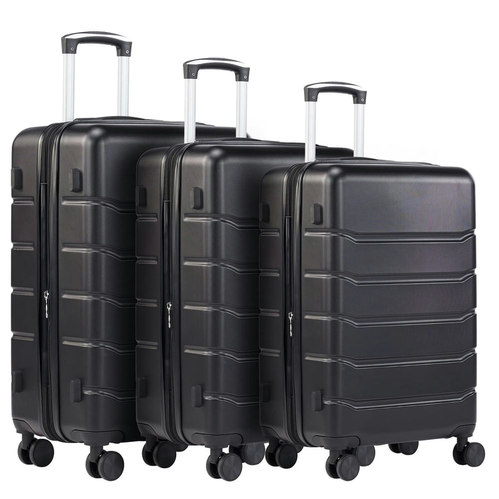 Sweetcrispy 3-Piece Hardshell Luggage Set: $85.89 Sweetcrispy 3-Piece Hardshell Luggage Set: $85.89