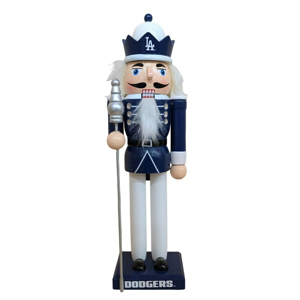 Los Angeles Dodgers 12-Inch Wooden Nutcracker Statue: $42.99 Los Angeles Dodgers 12-Inch Wooden Nutcracker Statue: $42.99