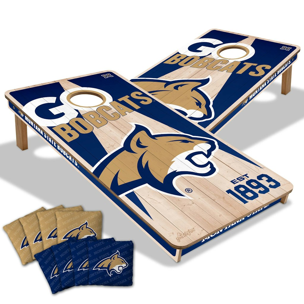 Montana State Bobcats 2'x4' Cornhole Game Set: $299.99 Montana State Bobcats 2'x4' Cornhole Game Set: $299.99
