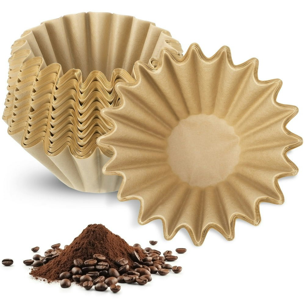 Aowoo 2-5 Cup Unbleached Basket Coffee Filters 200-Pack: $12.31 Aowoo 2-5 Cup Unbleached Basket Coffee Filters 200-Pack: $12.31