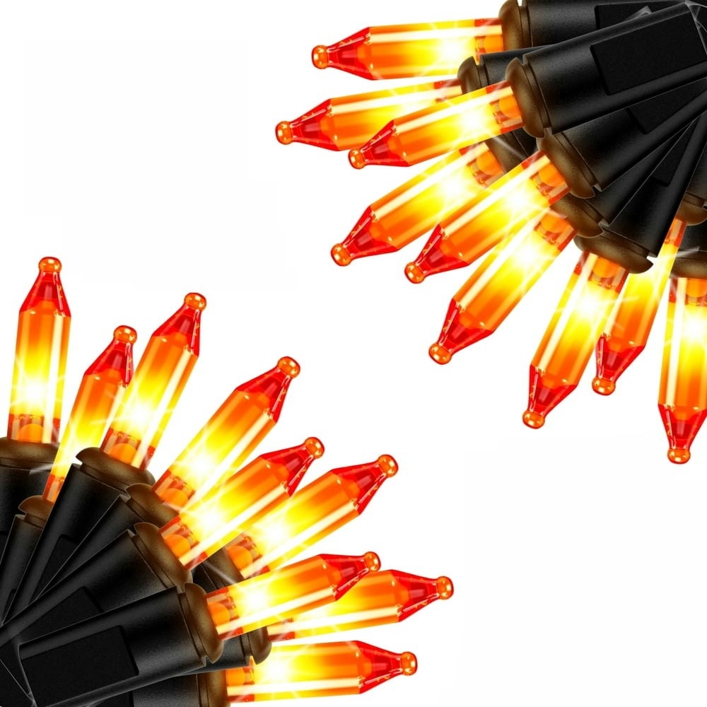 Daybetter 32.8-Foot 100-Count Orange Mini String Lights: $15.98