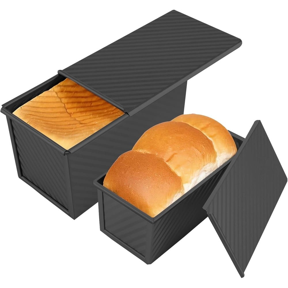 Bakdcore Pullman Loaf Pan with Lid 2-Pack: $13.67 Bakdcore Pullman Loaf Pan with Lid 2-Pack: $13.67