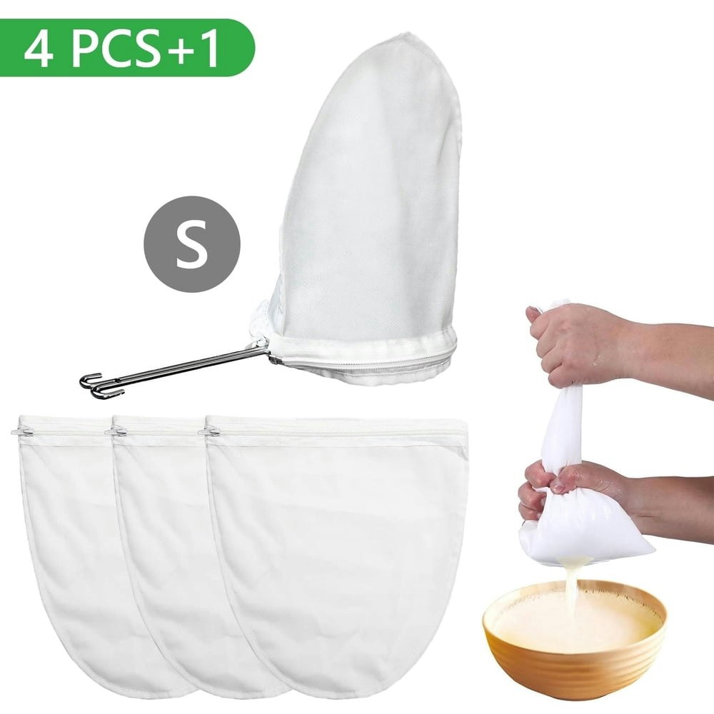 Tripumer Reusable Filter Bag and Mesh Strainer 4-Pack: $10 Tripumer Reusable Filter Bag and Mesh Strainer 4-Pack: $10
