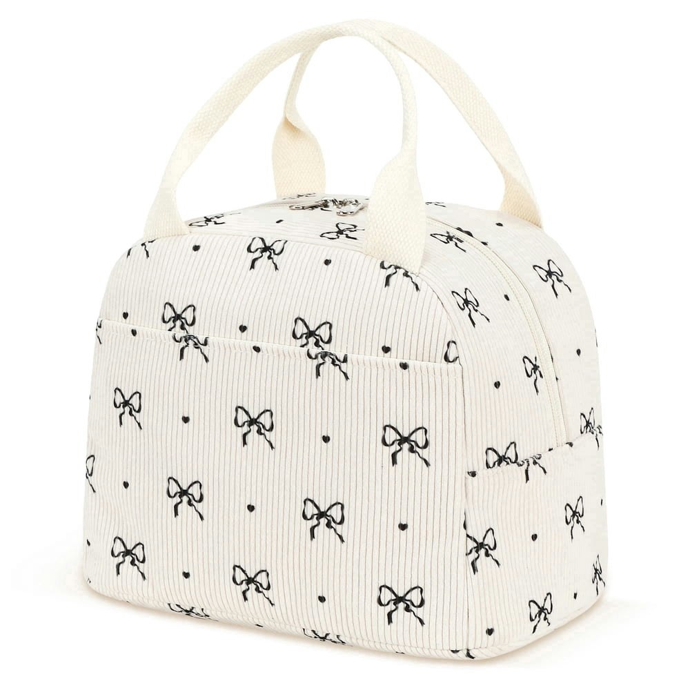 Inosoo Insulated Corduroy Lunch Tote: $12.43 Inosoo Insulated Corduroy Lunch Tote: $12.43