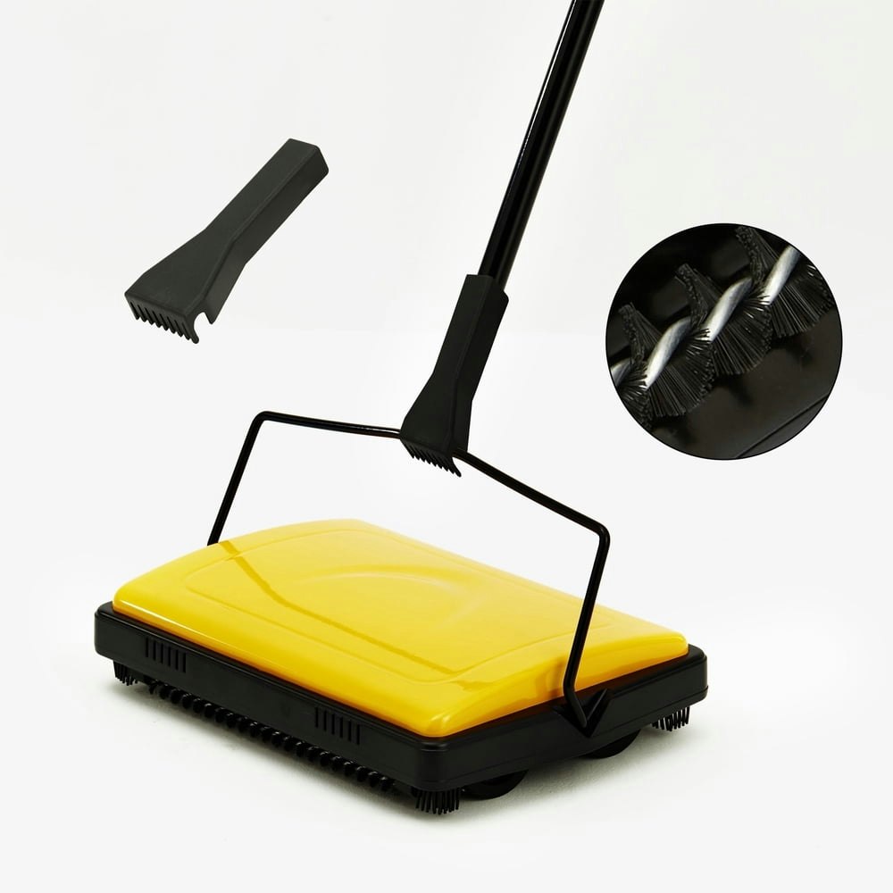 Reecoo Manual Carpet Sweeper: $18.51 Reecoo Manual Carpet Sweeper: $18.51