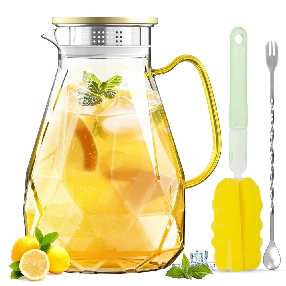 GPED 74-oz Diamond-Cut Glass Pitcher: $16.90 GPED 74-oz Diamond-Cut Glass Pitcher: $16.90