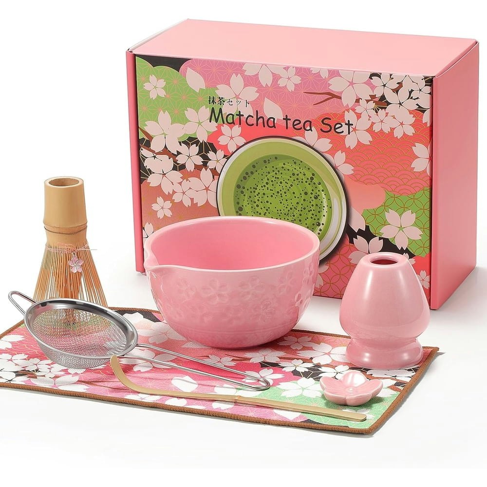 LazySpin 7-Piece Ceramic Matcha Whisk Set: $19.99 LazySpin 7-Piece Ceramic Matcha Whisk Set: $19.99