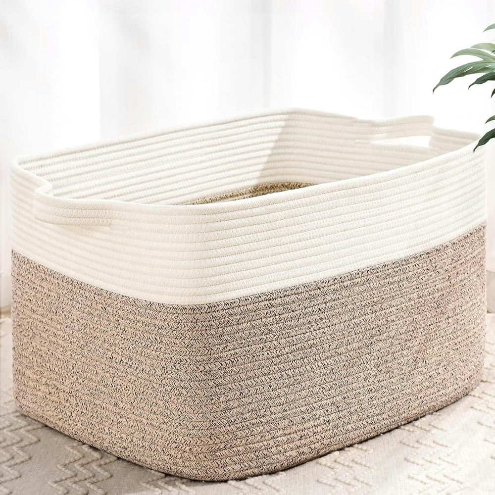 Natubeau 60L Woven Storage Basket: $18.99 Natubeau 60L Woven Storage Basket: $18.99