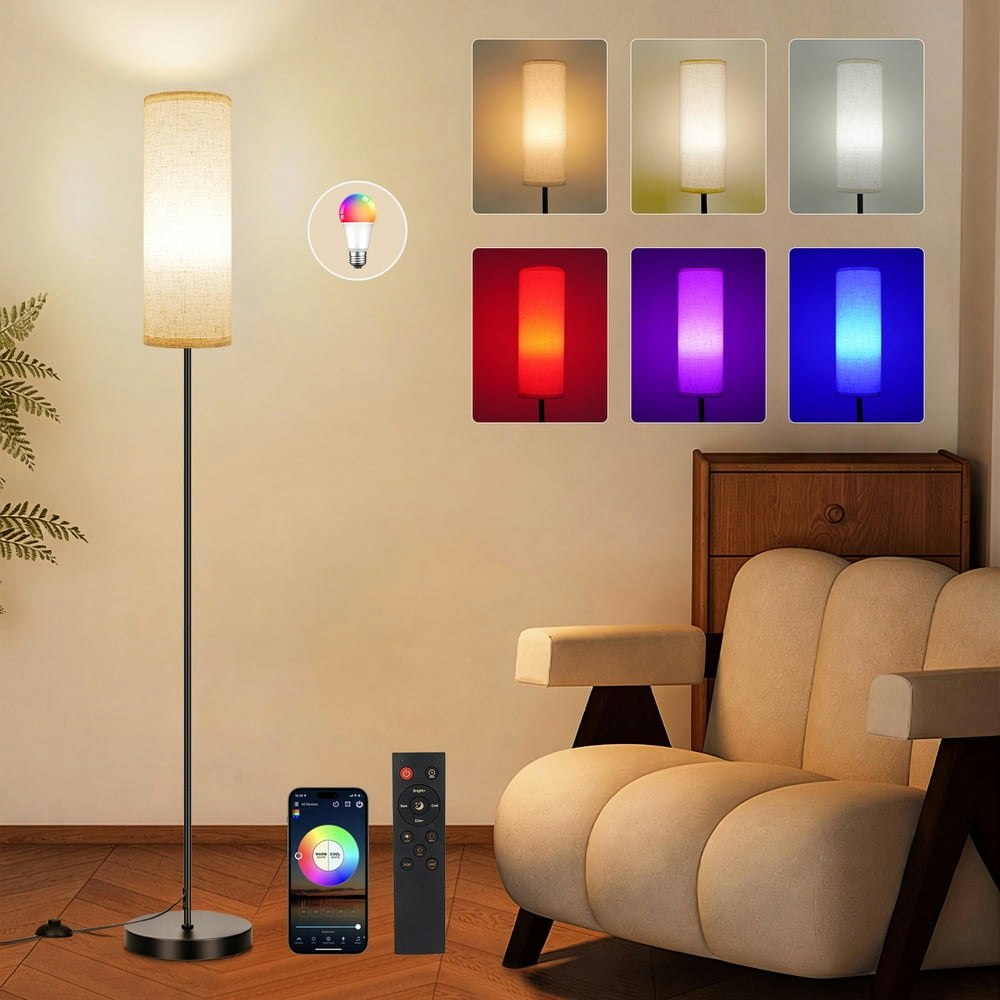 Frideko Home 67-Inch Smart LED Floor Lamp: $26.99