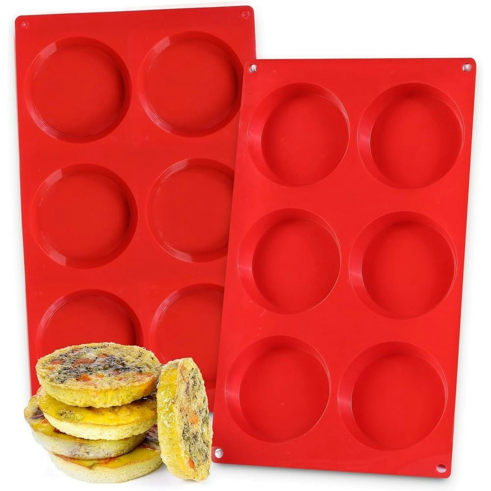 Caketime 3-Inch Silicone Muffin Top Baking Mold 2-Pack: $7.19 Caketime 3-Inch Silicone Muffin Top Baking Mold 2-Pack: $7.19