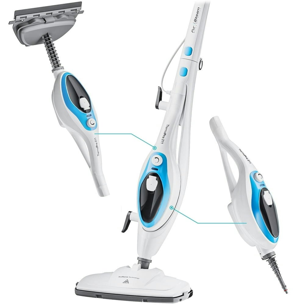 PurSteam 12-in-1 Steam Mop and Handheld Cleaner: $71.14