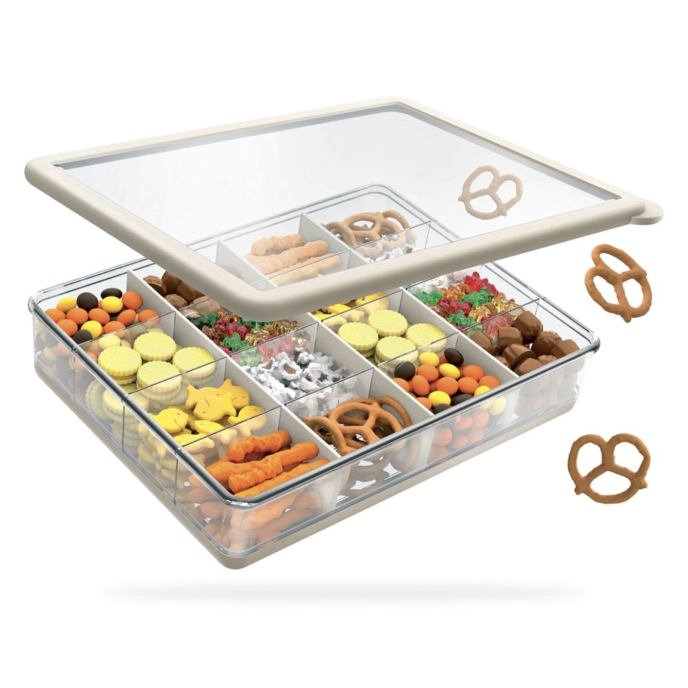 Cook with Color 16-Compartment Snack Box: $13.50 Cook with Color 16-Compartment Snack Box: $13.50