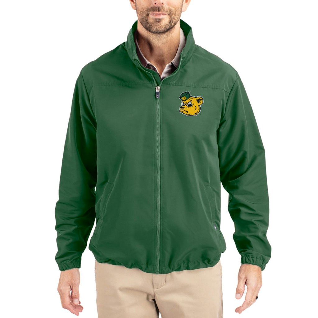 Cutter & Buck Baylor Bears Charter Eco Recycled Full-Zip Jacket: $119.99