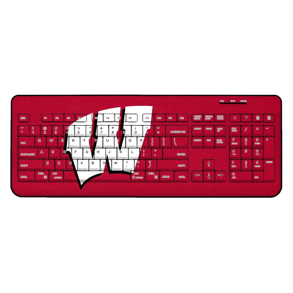 Wisconsin Badgers Wireless Keyboard: $89.99 Wisconsin Badgers Wireless Keyboard: $89.99