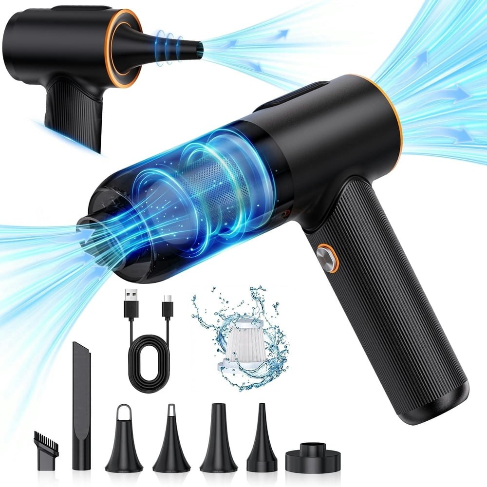 Rehottop Portable Handheld Car Vacuum: $18.99