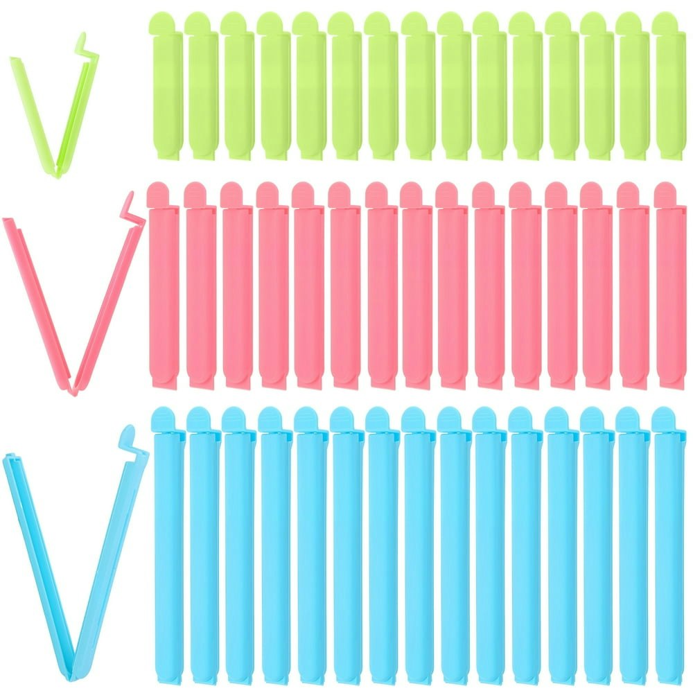 Topekada Plastic Food Bag Chip Clips 48-Pack: $10.79